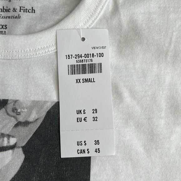 Abercrombie & Fitch Graphic Skimming Tee - Picture 3 of 5